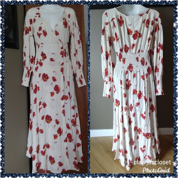So Sweetly Floral Dress - Fits like S/M - Picture 2 of 7